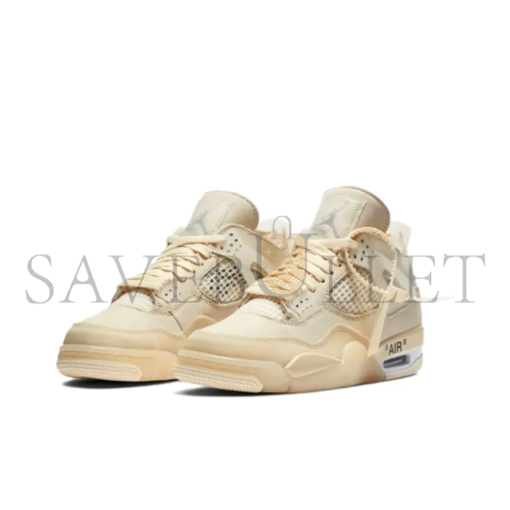 NIKE JORDAN 4 RETRO OFF-WHITE SAIL CV9388-100